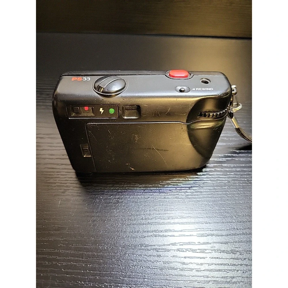 Vivitar PS:33 Point & Shoot 35mm Film Camera Not Tested Clear Lens Vintage